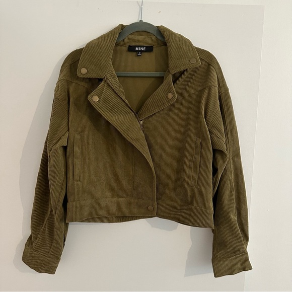OLIVE JACKET - Picture 1 of 3